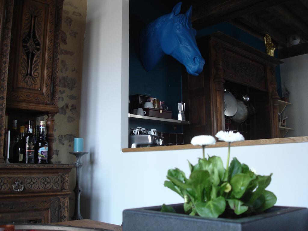 Au Cheval Bleu Bed & Breakfast Fontenay-pres-Vezelay Luaran gambar