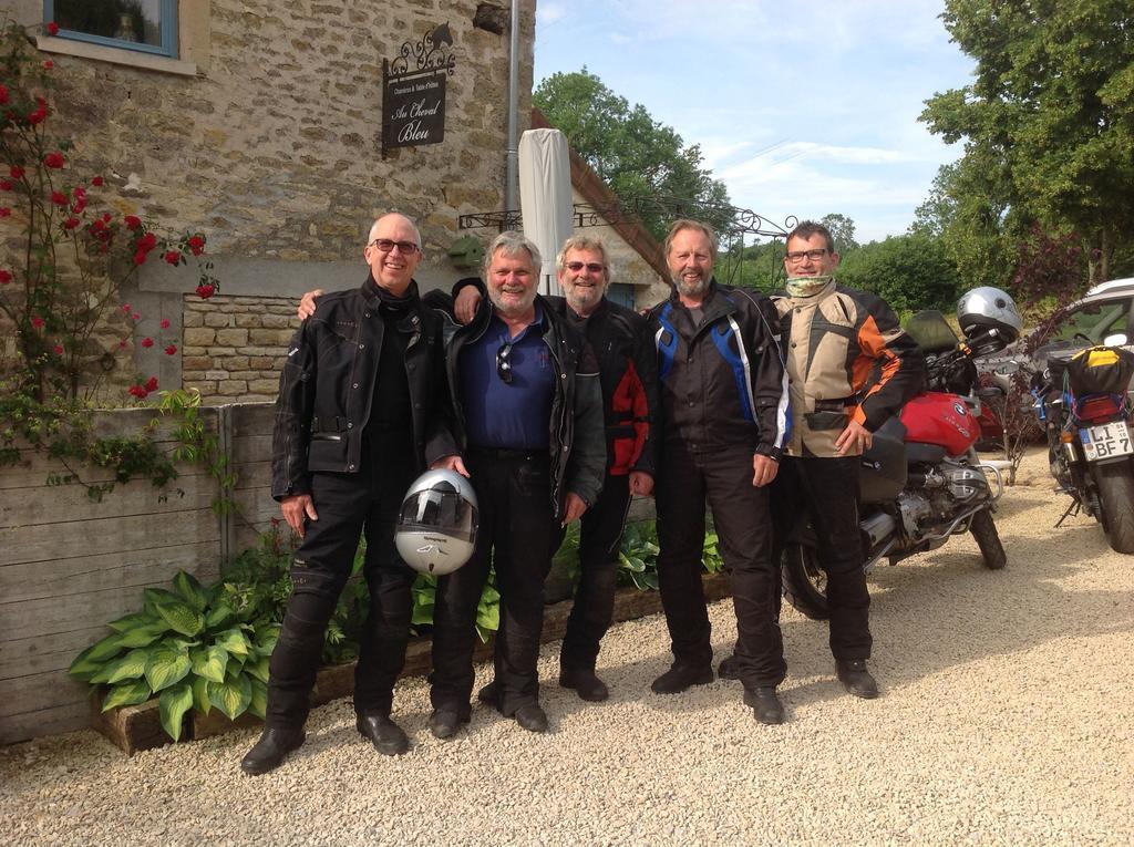 Au Cheval Bleu Bed & Breakfast Fontenay-pres-Vezelay Luaran gambar